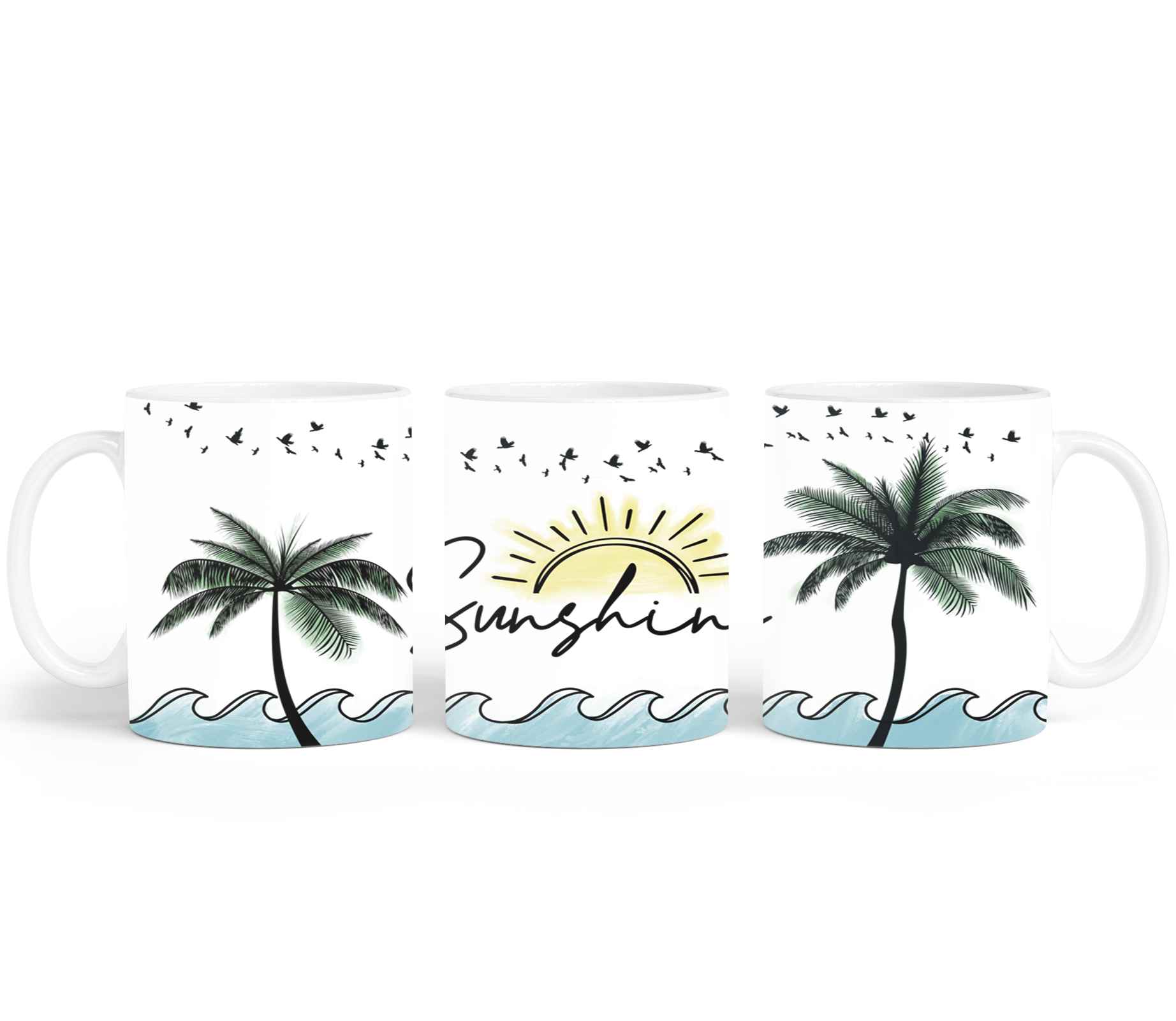 Sunshine Palm Trees-10690